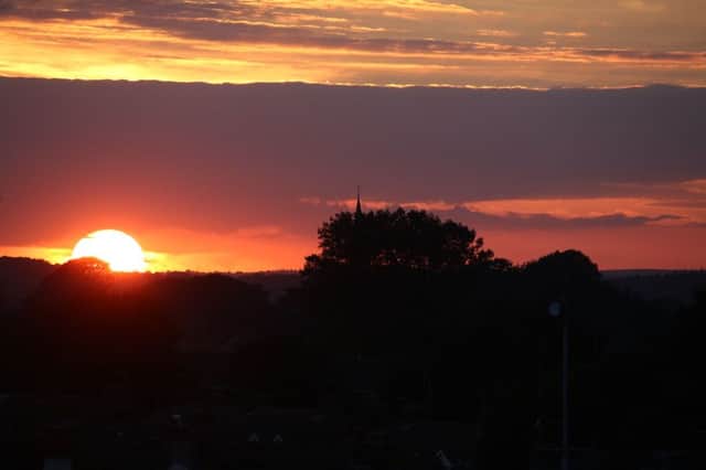 Worthing sunset at 8.05pm on Saturday, August 15, 2015. Picture by Eddie Mitchell