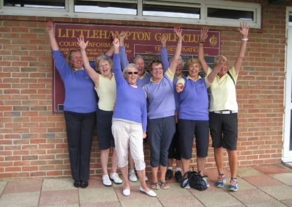 Chichester ladies' division-three finalists