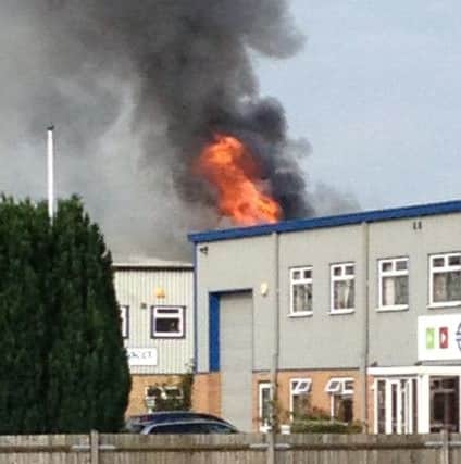 Five fire crews from across the county were called  PHOTO: Alan Green