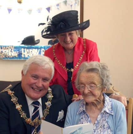DM151983a Mayor Michael Donin and mayoress Linda Williams made an impression