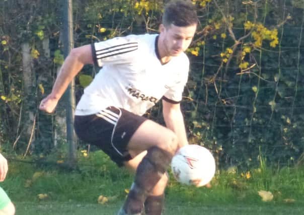 Kevin Barden struck twice for Bexhill United in their 3-1 win over Loxwood in the FA Cup