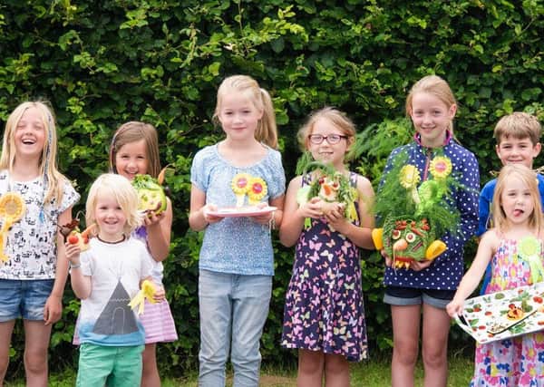 Children stole the show at the Lodsworth and District Garden Club