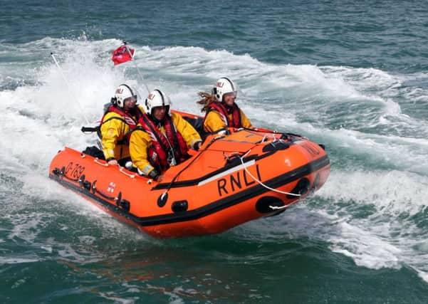 Lifeboat crews from Littlehampton were called to rescue a man near Bognor Regis on Monday evening