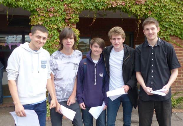 Tanbridge House School pupils celebrate their GCSE results