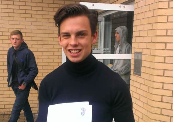 Ecstatic Ben Gardner is thrilled with his results