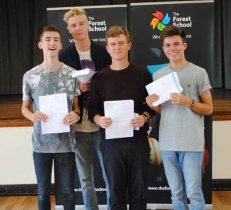 Forest School pupils celebrate their GCSE results