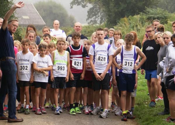 The start of the junior race at the 2014 Fittleworth Five / Picture by Louise Adams
