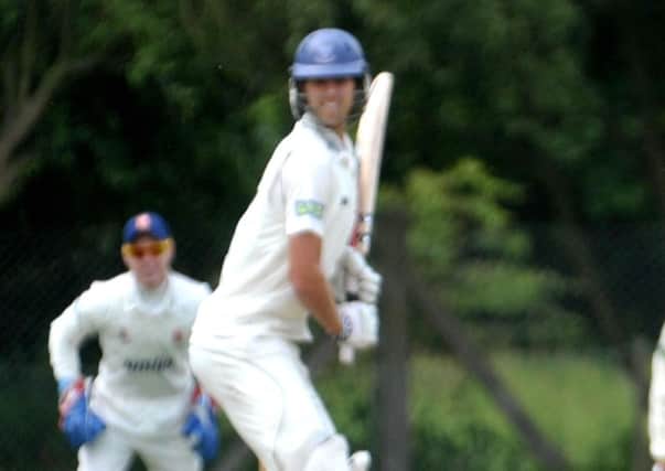 Will Adkin scored a half-century to help leaders East Grinstead to victory over Eastbourne. Picture courtesy Ben Carmichael