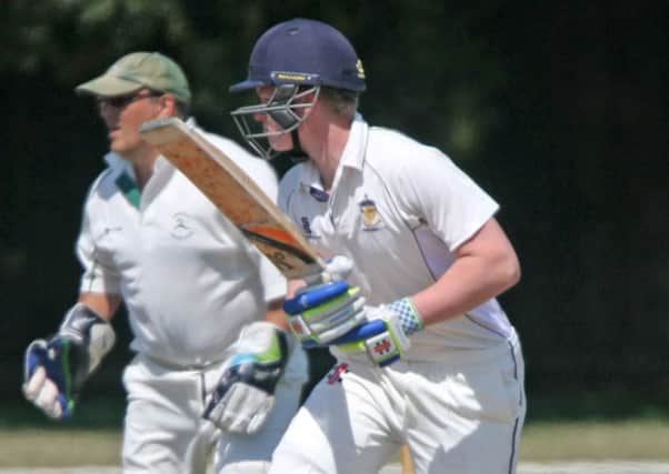Josh Wood made 73 for new Division Two leaders Worthing against Findon. Picture by Derek Martin