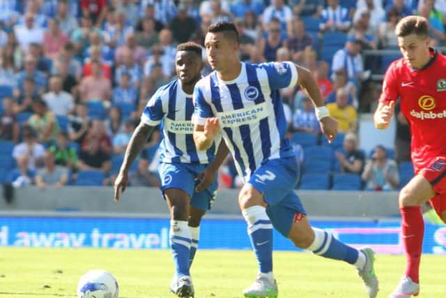 Beram Kayal went close to a late second. By Angela Brinkhurst