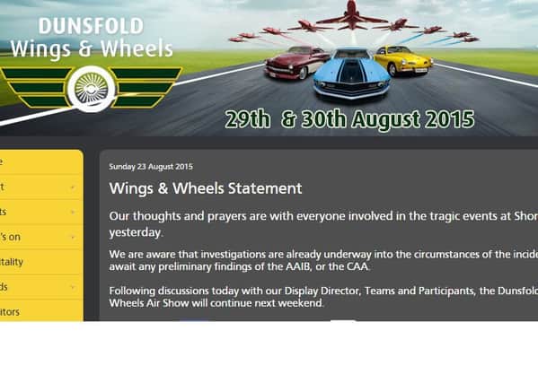Wings and Wheels have released a statement SUS-150823-135617001