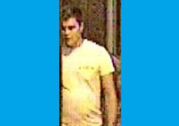 Police would like to speak to this man in connection with a rape of a Horsham woman.
