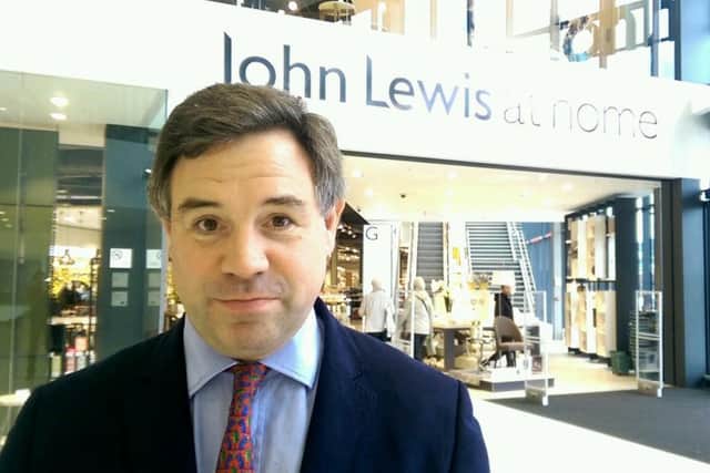 Jeremy Quin visits John Lewis and Waitrose store