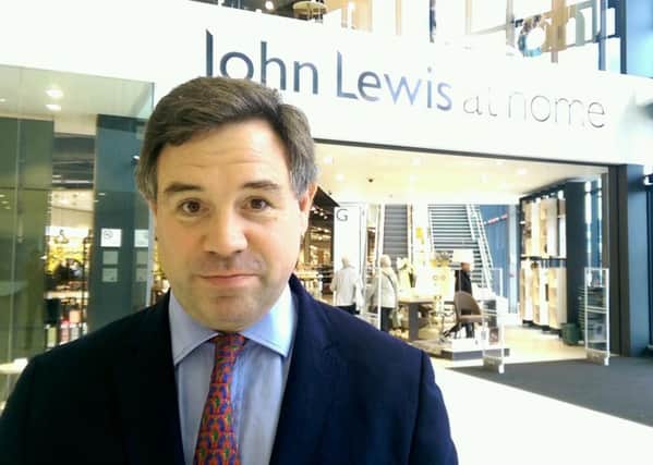 Jeremy Quin visits John Lewis and Waitrose store