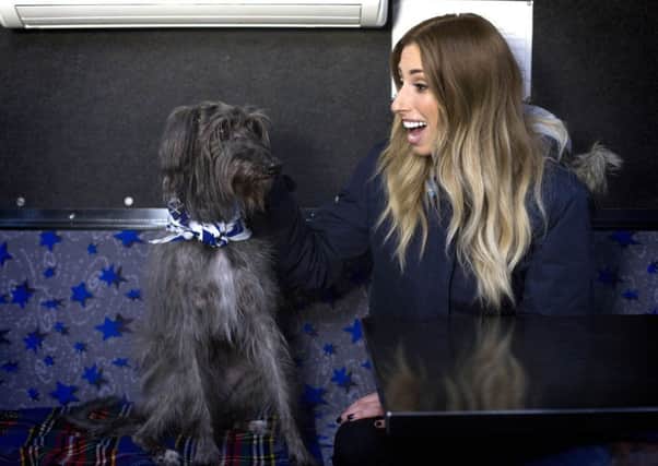 Behind the scenes of the new Blue Cross advert with Stacey Solomon