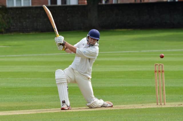 George Campbell scored a magnificent unbeaten century in Hastings Priory's draw away to Findon