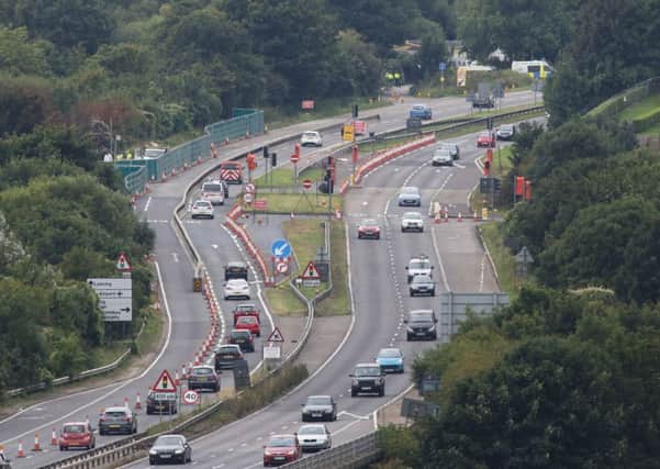 The A27 at Shoreham has reopened