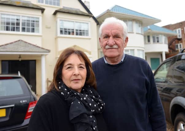 WH 100215 Sue and Alberto Lazzarini are devastated Roffey Homes are appealing Worthing Borough Council's decision to reject an 11-storey development next to their home