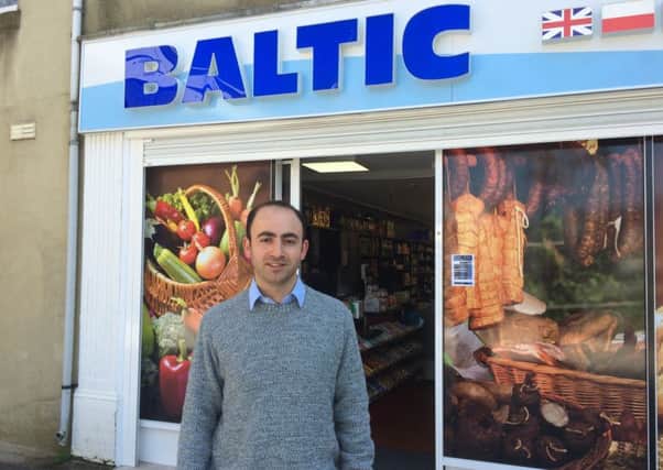 Barzan Aubid, owner of Baltic, which opened on Friday after the fire