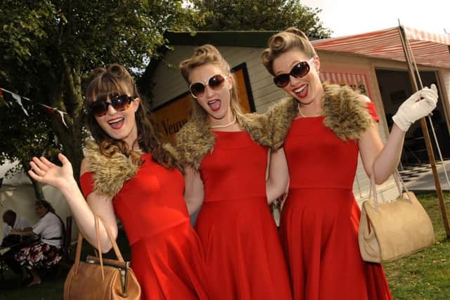 It's not just about the racing - most will be turning back the clock with their vintage clothing