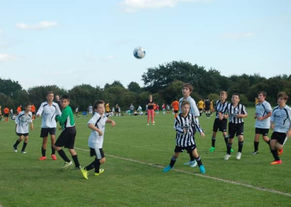 Action from Avisford's visit to Rustington Otters