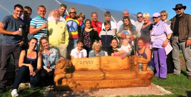 Family, friends and members of the community rallied round to remember Rory Minns on what would have been his 26th birthday