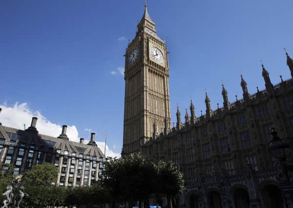 David Mackintosh MP feature  at Parliament, London. NNL-151109-093007009