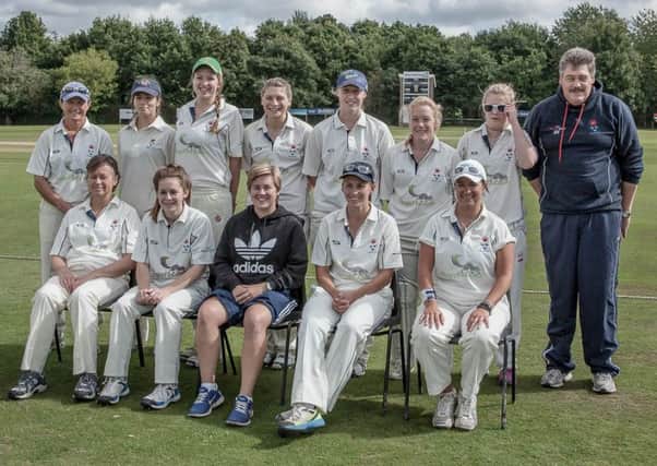 Selsey's cup-winning ladies / Picture by Bob Hoare