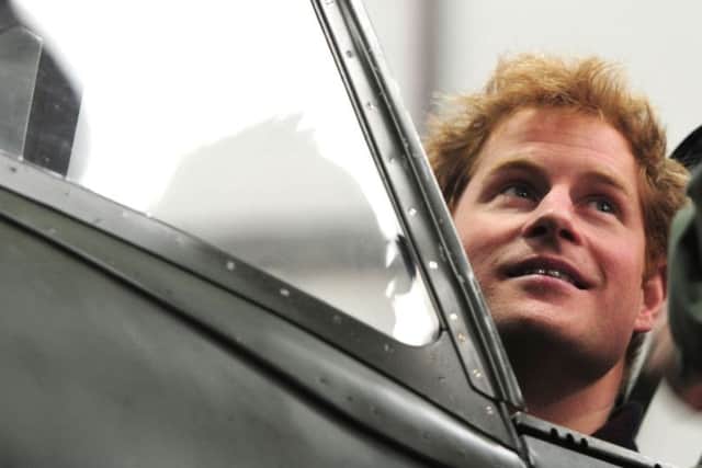 Prince Harry on a visit to Goodwood in 2014 PICTURE BY KATE SHEMILT C140205-77