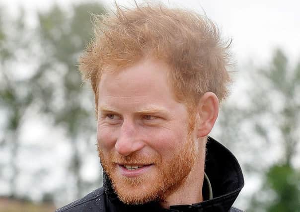 Prince Harry, at Goodwood Aerodrome in West Sussex, during his 31st birthday, prior to taking part in the  Battle of Britain Flypast to mark the 75th anniversary of victory in the Battle of Britain. 
Picture:: John Stillwell/PA Wire PPP-150915-114247001