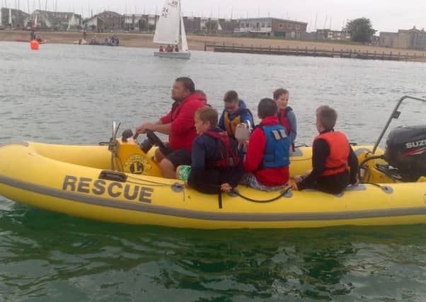 Lancing Sea Scouts' safety boat was targeted by thieves