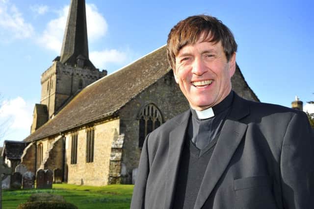 Reverend Michael Maine is the new Reverend at at Holy Trinity Church, Cuckfield. Pic Steve Robards SUS-150224-162127001