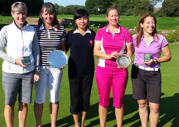 Bognor's lady captain and ladies' club championship semi-finalists
