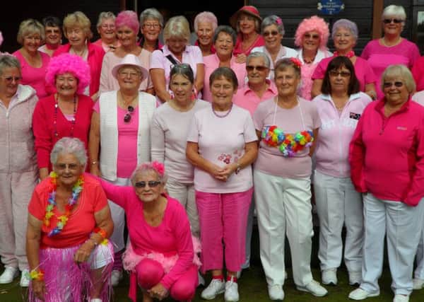 Arundel Bowls Club's ladies at their charity day