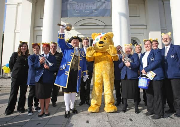 Town crier Bob Smytherman, Pudsey and Worthing Silver              Picture: Derek Martin