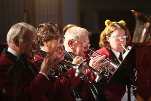 Lancing Brass Band           	Picture: Derek Martin