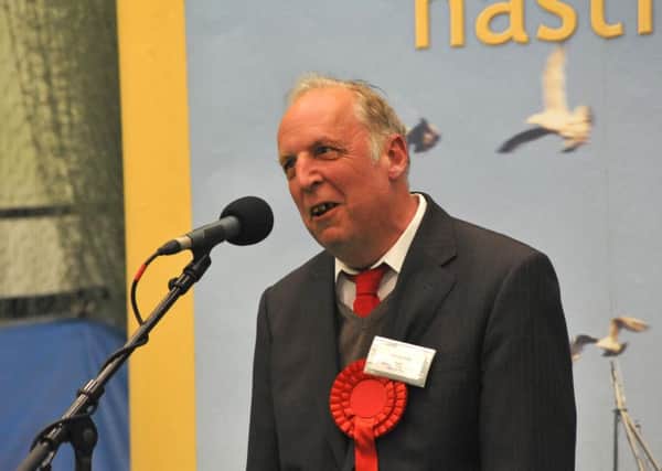 2/5/13- East Sussex Election count, Hastings in 2013 Trevor Webb ENGSUS00120130305014418