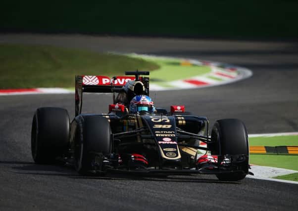 Jolyon Palmer (GBR) Lotus F1 E23 Test and Reserve Driver.
Italian Grand Prix, Friday 4th September 2015. Monza Italy.