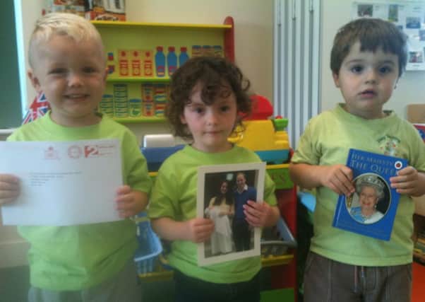 The Dizzy Ducklings children were delighted to hear back from Buckingham Palace