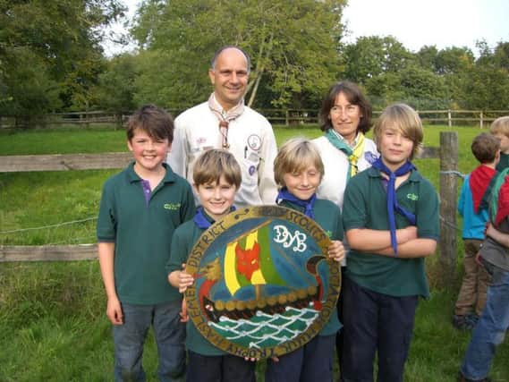 The Muir Trophy was won by the Camelsdale Cub Scouts this year