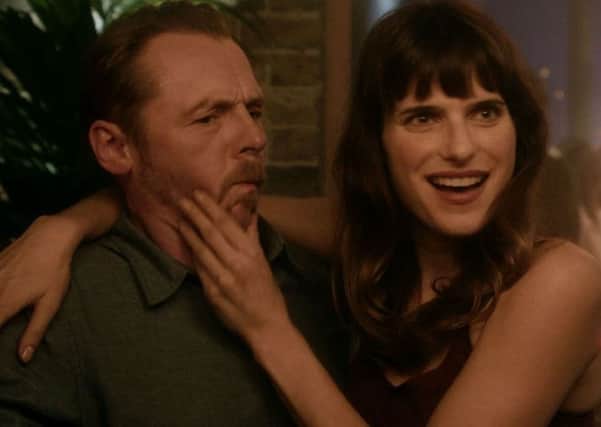 Simon Pegg and Lake Bell in Man Up