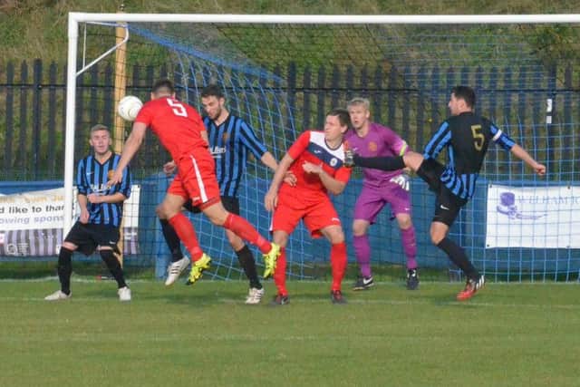 Nathan Cooper opens the scoring. Picture by Grahame Lehkyj