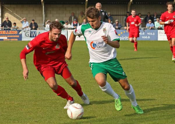 Ollie Pearce will be in the Rocks side who face Oxford City / Picture by Tim Hale