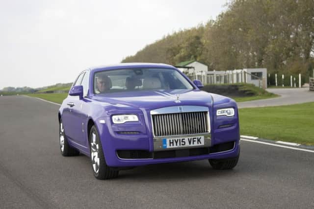 The ride round the circuit at Goodwood