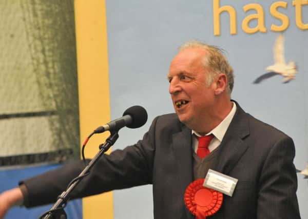 Trevor Webb, pictured at an election count in 2013