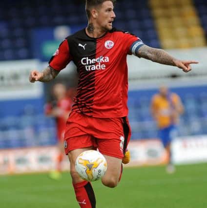 Mansfield Town v Crawley Town -Skybet League One - One Call Stadium - Saturday 12th September 2015

Captain Sonny Bradley SUS-151209-175859008