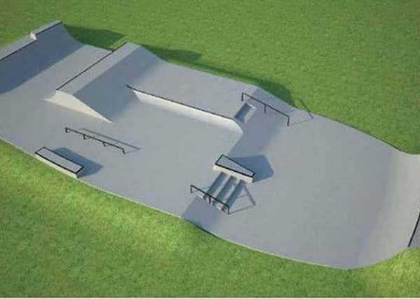 Freestyle Skateparks design for a skate park on Beach Green, Lancing