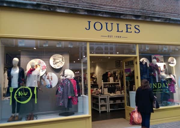 Joules shop in West Street