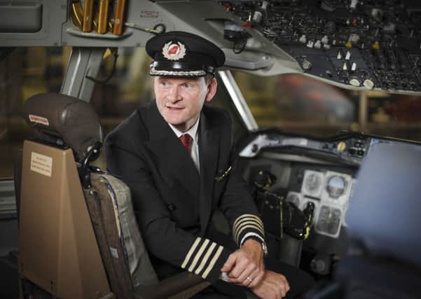 Pilot David Williams: "I was just doing my job." Copyright: VisualMedia/Dan Lewis