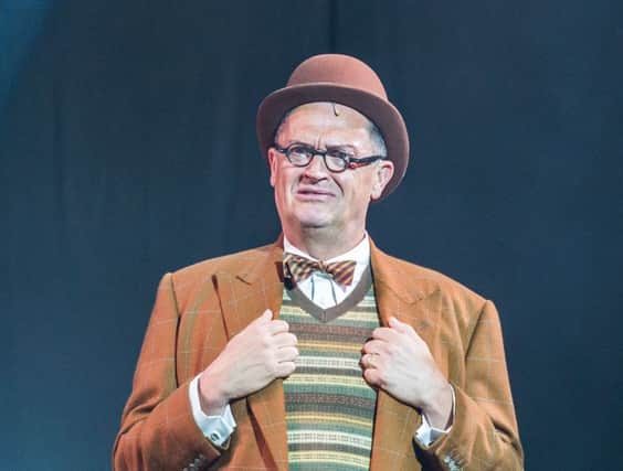 Chichester Festival Theatre production of Mack and Mabel. Alex Giannini (Mr Baumann). Photo Manuel Harlan.